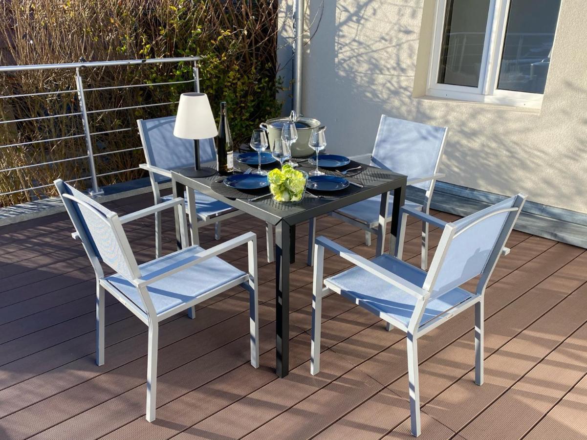 Duplex Le 12 - Appartement Avec Terrasse Dans Le Vignoble - 5 Mn Du Centre De Colmar Wettolsheim Екстериор снимка
